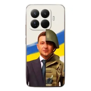 Чохол для Xiaomi 15T Pro (AlphaPrint - с принтом Зеленського) (Зеленский солдат)