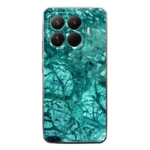 Мраморний чехол на Xiaomi 15T Pro (VPrint) (Зелений мрамор)