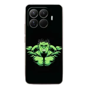 Чохли з героями Марвел Xiaomi 15T Pro (VPrint) (Зелений Халк)