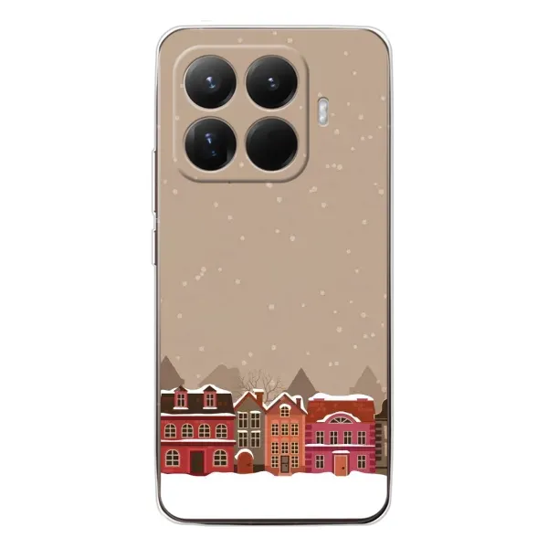 Чехол с принтом «Зимний город» для Xiaomi 15T Pro