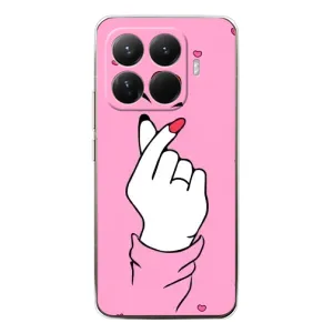 Чохол з принтом для Xiaomi 15T Pro (AlphaPrint - Знак сердечка)