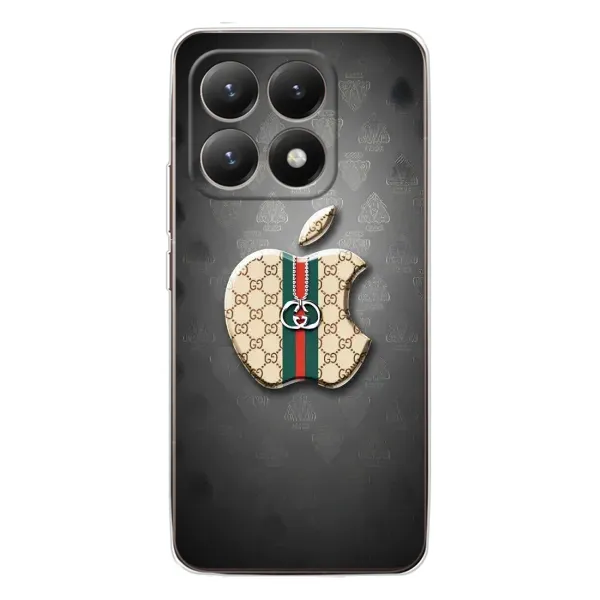 Чехол с принтом «Apple gucci» для Xiaomi 15T Чехол с принтом «Apple gucci» для Xiaomi 15T