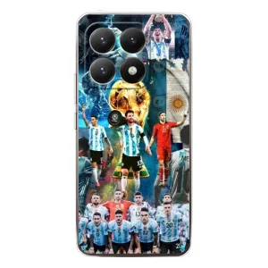 Чехлы Месси для Xiaomi 15T (AlphaPrint) (Аргентина Месси)