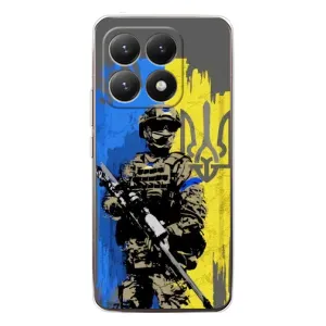 Чехлы с картинкой ЗСУ для Xiaomi 15T (AlphaPrint) (АРТ солдат)