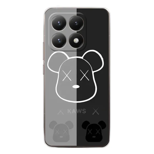Чехол с принтом «БеарБрик глаза» для Xiaomi 15T