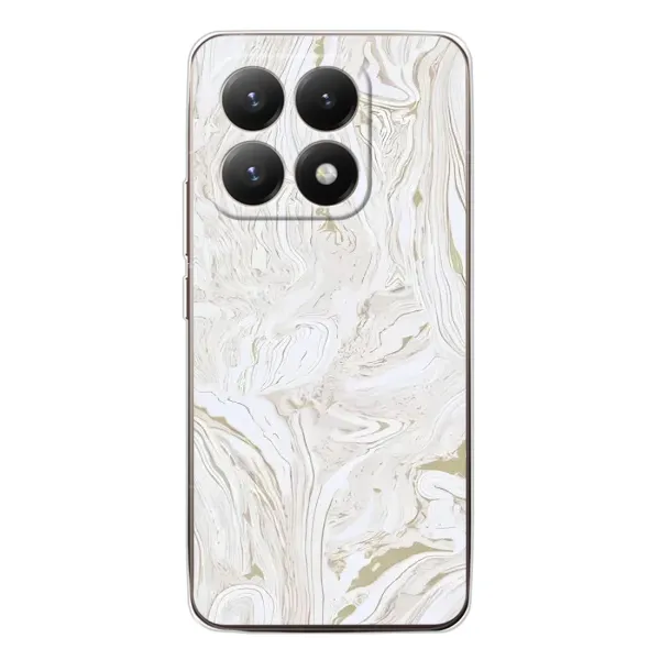 Чехол с принтом «Белый мрамор» для Xiaomi 15T Чехол с принтом «Белый мрамор» для Xiaomi 15T