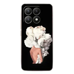 Чехлы (ART) Цветы на Xiaomi 15T (VPrint) (Білі квіти)