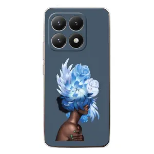 Чехлы (ART) Цветы на Xiaomi 15T (VPrint) (Квіти на голові)
