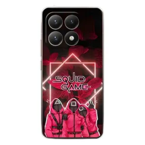 Чохол Гра в кальмара для Xiaomi 15T (Охоронці Гра кальмара)