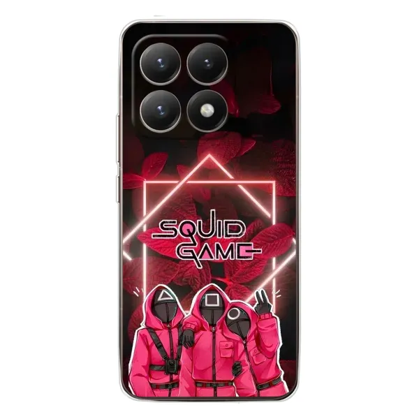 Чохол з принтом «Охоронці Гра кальмара» для Xiaomi 15T Чохол з принтом «Охоронці Гра кальмара» для Xiaomi 15T