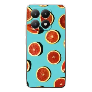 Чехлы с Фруктами для Xiaomi 15T (VPrint) (Грейпфрут)
