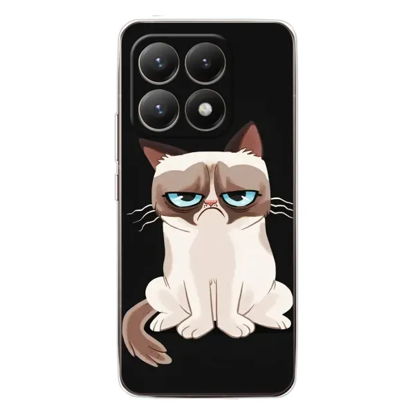 Чехол с принтом «Грустный кот» для Xiaomi 15T Чехол с принтом «Грустный кот» для Xiaomi 15T