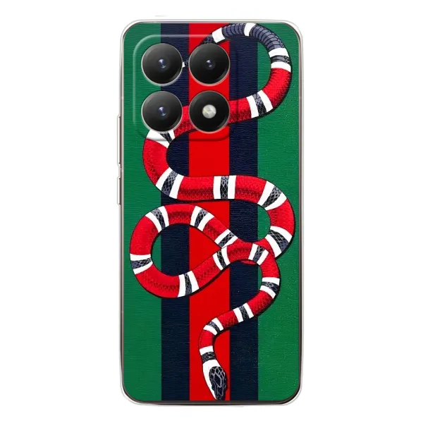 Чехол с принтом «Gucci змия» для Xiaomi 15T Чехол с принтом «Gucci змия» для Xiaomi 15T
