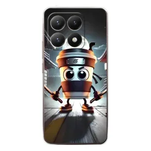 Чехол с мемом Тралалело тралала на Xiaomi 15T (Капучино асасино)