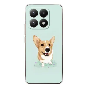 Чехлы с собаками для Xiaomi 15T (VPrint) (Корги)