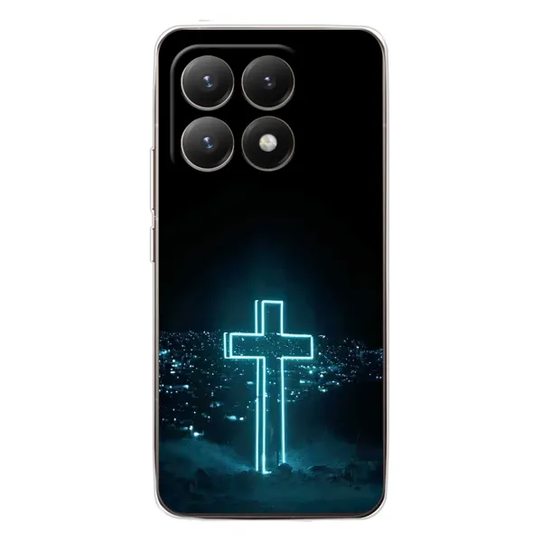 Чохол з принтом «Хрест і місто» для Xiaomi 15T