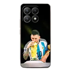 Чехлы для Xiaomi 15T (Leo чемпион) (AlphaPrint) (Кубок Месси)