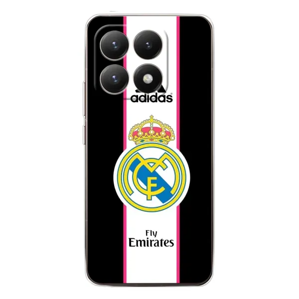 Чохол з принтом «лого Real Madrid» для Xiaomi 15T Чохол з принтом «лого Real Madrid» для Xiaomi 15T