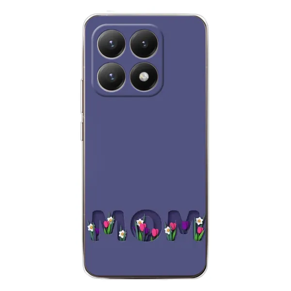 Чехол с принтом «Мама в цветах» для Xiaomi 15T Чехол с принтом «Мама в цветах» для Xiaomi 15T