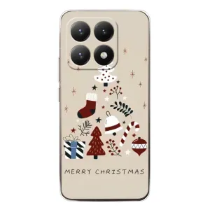 Рождественские Чехлы для Xiaomi 15T (VPrint) (Merry Christmas)