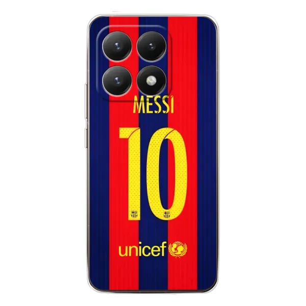 Чехол с принтом «Messi Barca 10» для Xiaomi 15T Чехол с принтом «Messi Barca 10» для Xiaomi 15T
