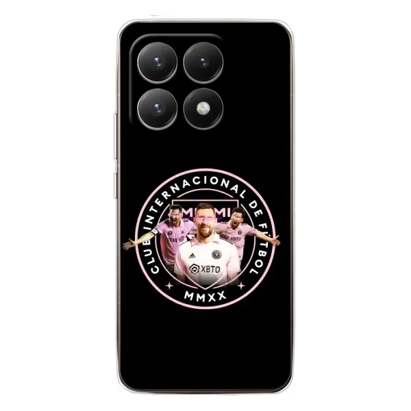 Чехол с принтом «Месси в лого» для Xiaomi 15T