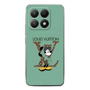 Чехлы Луи Витон для Xiaomi 15T (AlphaPrint - LOUIS VUITTON) (Микки Маус LV)