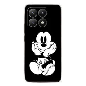 Эксклюзивный чехол для Xiaomi 15T (AlphaPrint - Мультяшные) (Микки на черном)