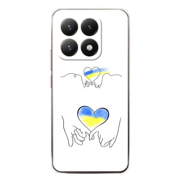 Чехол с принтом «Мир Украине» для Xiaomi 15T