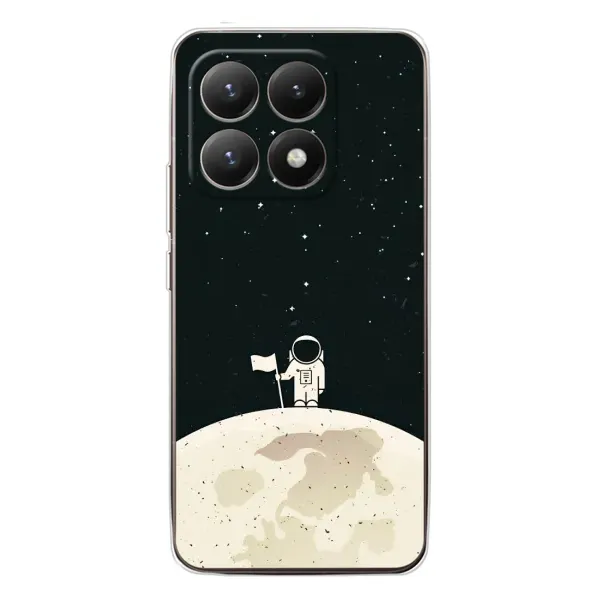 Чехол с принтом «На луне» для Xiaomi 15T Чехол с принтом «На луне» для Xiaomi 15T