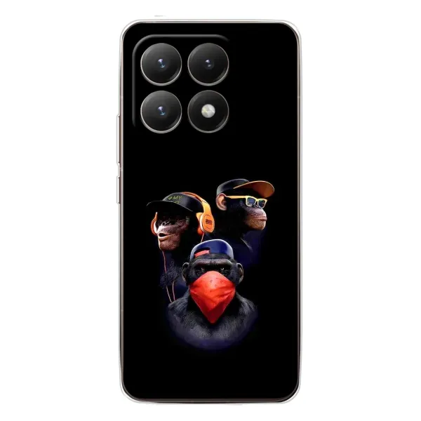 Чехол с принтом «Три обезьяны» для Xiaomi 15T Чехол с принтом «Три обезьяны» для Xiaomi 15T
