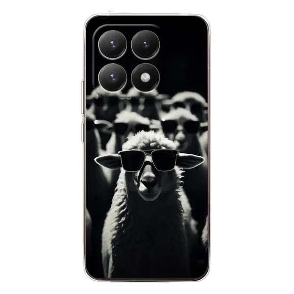 Чехол с принтом «Овечка в очках» для Xiaomi 15T