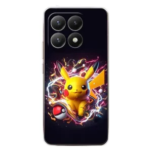 Чехол с Пикачу на Xiaomi 15T (Пикачу с мячом)