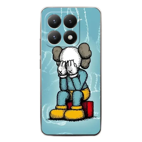 Чехол с принтом «Плач Bearbrick» для Xiaomi 15T