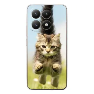 Чехлы с Котиками для Xiaomi 15T (VPrint) (Прыжок кота)