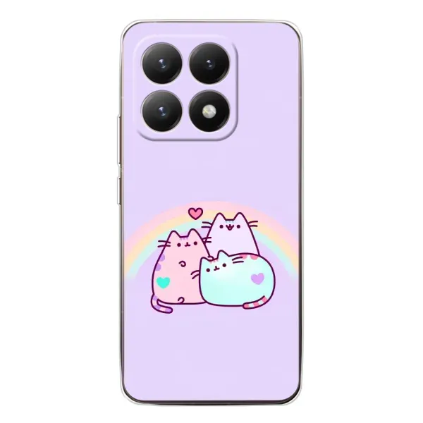 Чехол с принтом «Радужные котики» для Xiaomi 15T