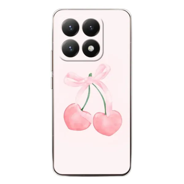 Чехол с принтом «Розовые вишни» для Xiaomi 15T Чехол с принтом «Розовые вишни» для Xiaomi 15T