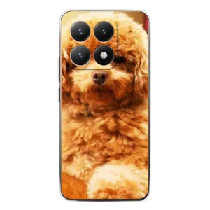 Чехлы с собаками для Xiaomi 15T (VPrint) (Щенок Бишон)