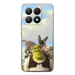 Чохол з мультфільмом Шрек на Xiaomi 15T (Шрек та Осел)