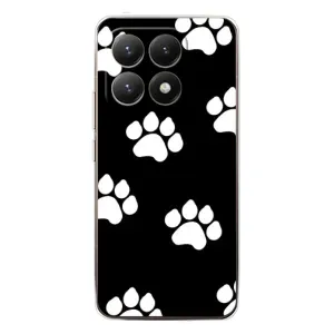 Чехлы с собаками для Xiaomi 15T (VPrint) (Следы собаки)