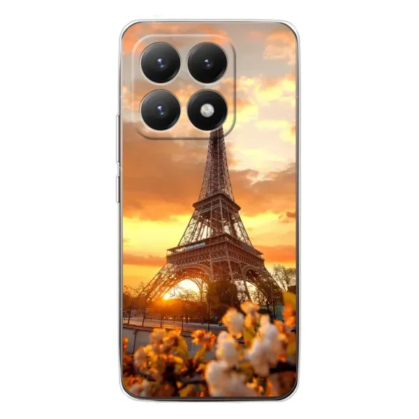 Чехол с принтом «Солнечная башня» для Xiaomi 15T