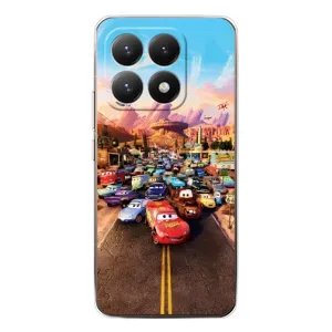 Чехол с принтом «Тачки на трассе» для Xiaomi 15T