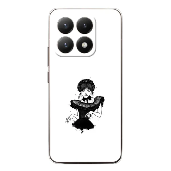 Чохол з принтом «танець Венздей» для Xiaomi 15T Чохол з принтом «танець Венздей» для Xiaomi 15T