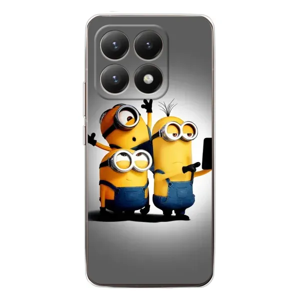 Чехол с принтом «Три миньона» для Xiaomi 15T