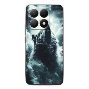 Чехол с картинкой «Хищники» для Xiaomi 15T (Волк в облаках)