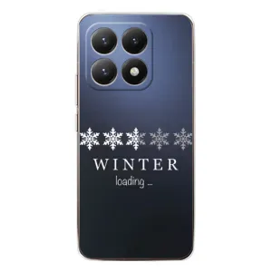 Зимние Чехлы для Сяоми 15Т - прозрачный фон (Winter loading)