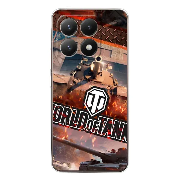 Чехол с принтом «World of Tanks» для Xiaomi 15T