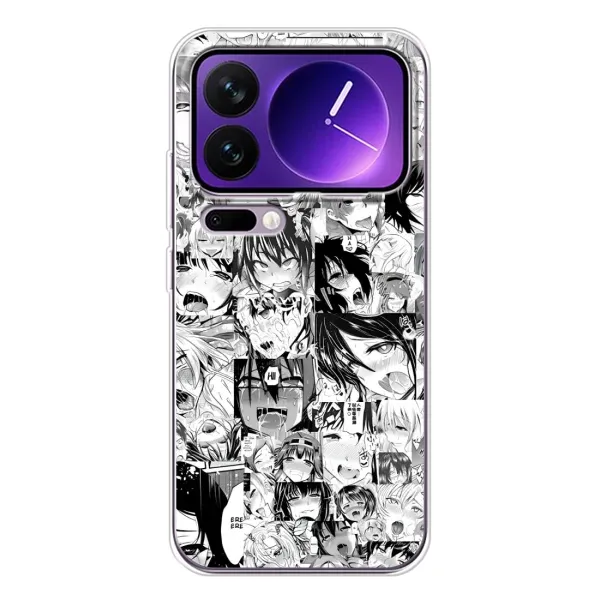 Чехол с принтом «Ahegao manga» для Xiaomi 17 Pro Max