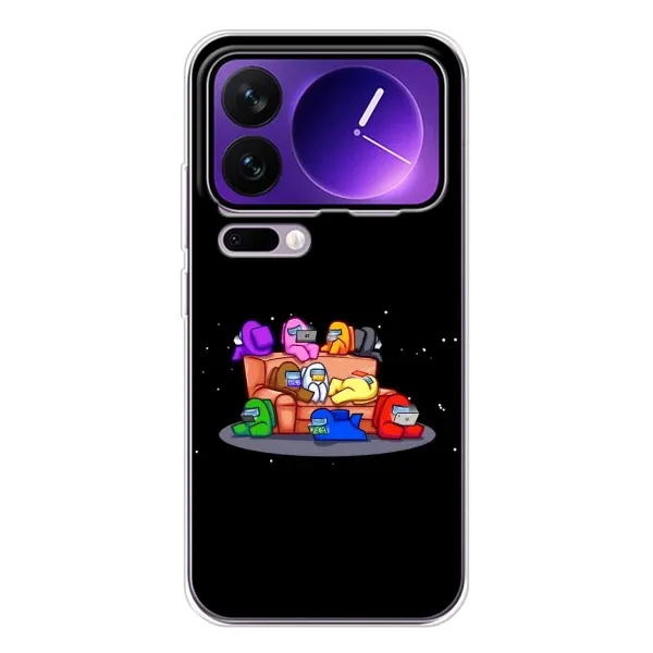 Чехол с принтом «Амонг-ас» для Xiaomi 17 Pro Max Чехол с принтом «Амонг-ас» для Xiaomi 17 Pro Max