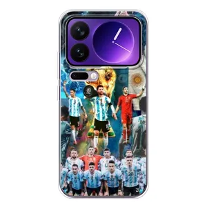 Чохли Мессі для Xiaomi 17 Pro Max (AlphaPrint) (Аргентина Мессі)